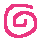 Pink Swirl (Right) - By Yours Truly